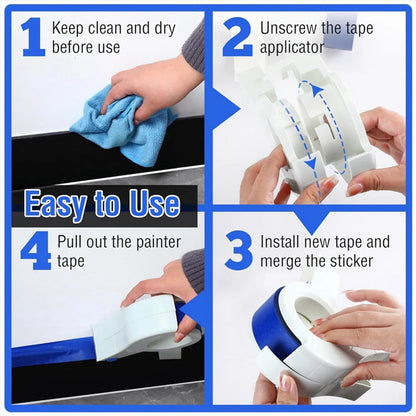 Precision Tape Dispenser For Diy Home Repairs And Clean Edges 10145095844174-1