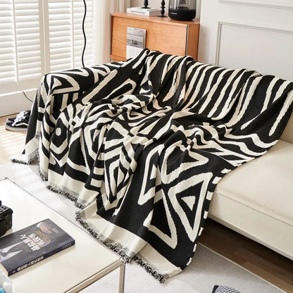 Soft Style Blanket Cozy Throw Decorative Home Bedding 9177006866758-1