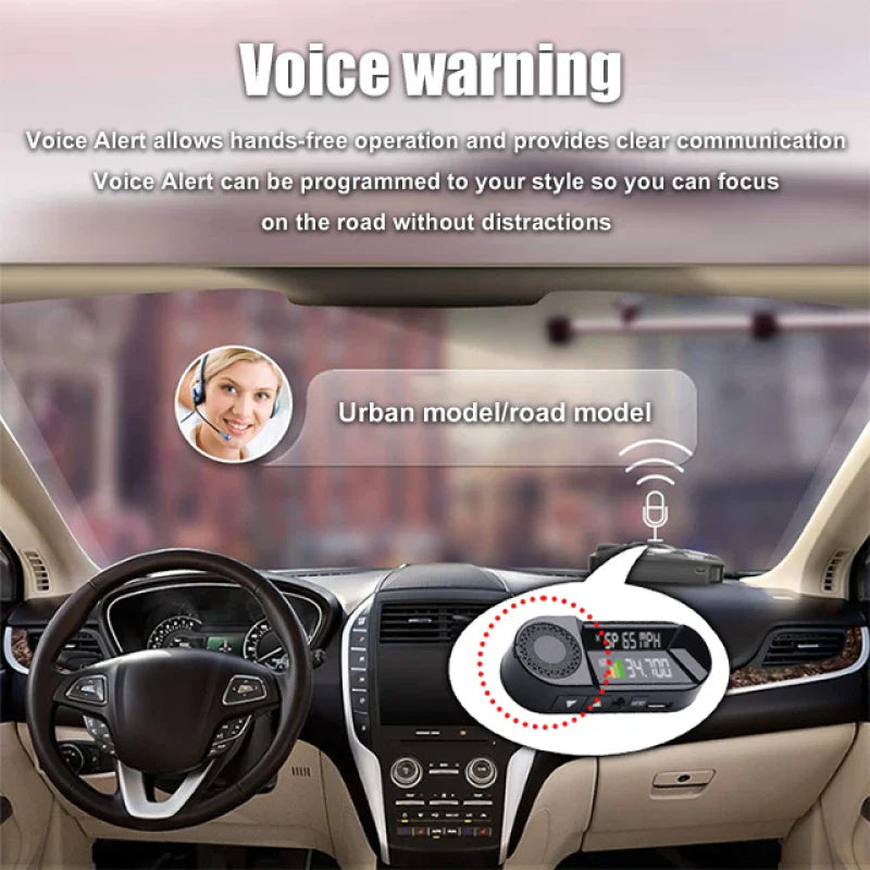 Portable Radar Warning Unit Enhancing Driver Awareness Through Advanced Signal Monitoring 10110860034382-1