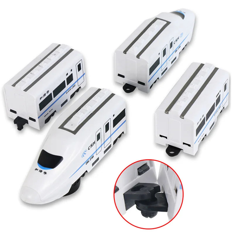 Kids Automatic Direction Changing Self-Driving Train Toy With Lights 10521987023194-1