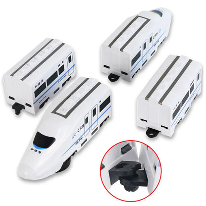 Kids Automatic Direction Changing Self-Driving Train Toy With Lights 10521987023194-1