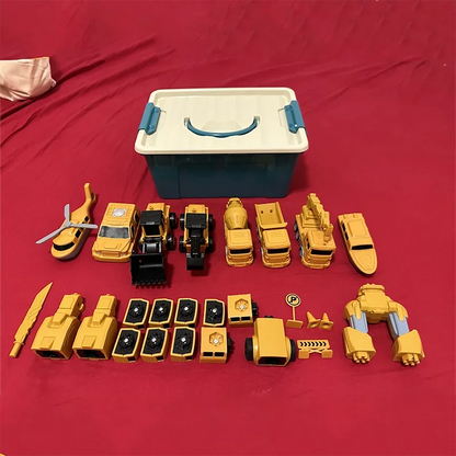 TransformaTruck - Magnetic Construction Vehicle Toy