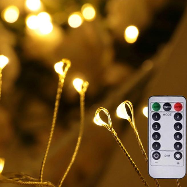 Decorative Led Copper Wire String Lights, Safe, Energy-Efficient 9903099838798-1