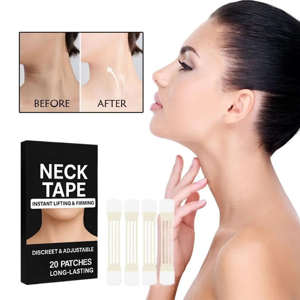 Invisible Neck Face Lift Tape - Instant Wrinkle Smoothing Firming 10788165714254-1