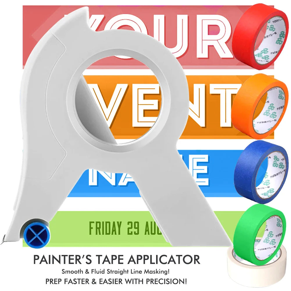 Precision Tape Dispenser For Diy Home Repairs And Clean Edges 10145095844174-1