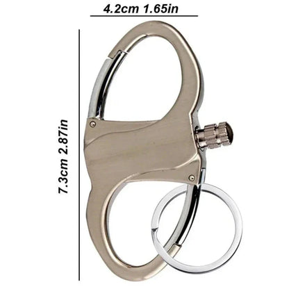 Stylish Durable Multifunctional Carabiner Keychain For Secure Keys & Essentials 10440809677134-1