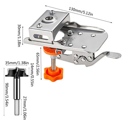 Precision Woodworking Hinge Jig For Quick And Easy Installation 10225451532622-1
