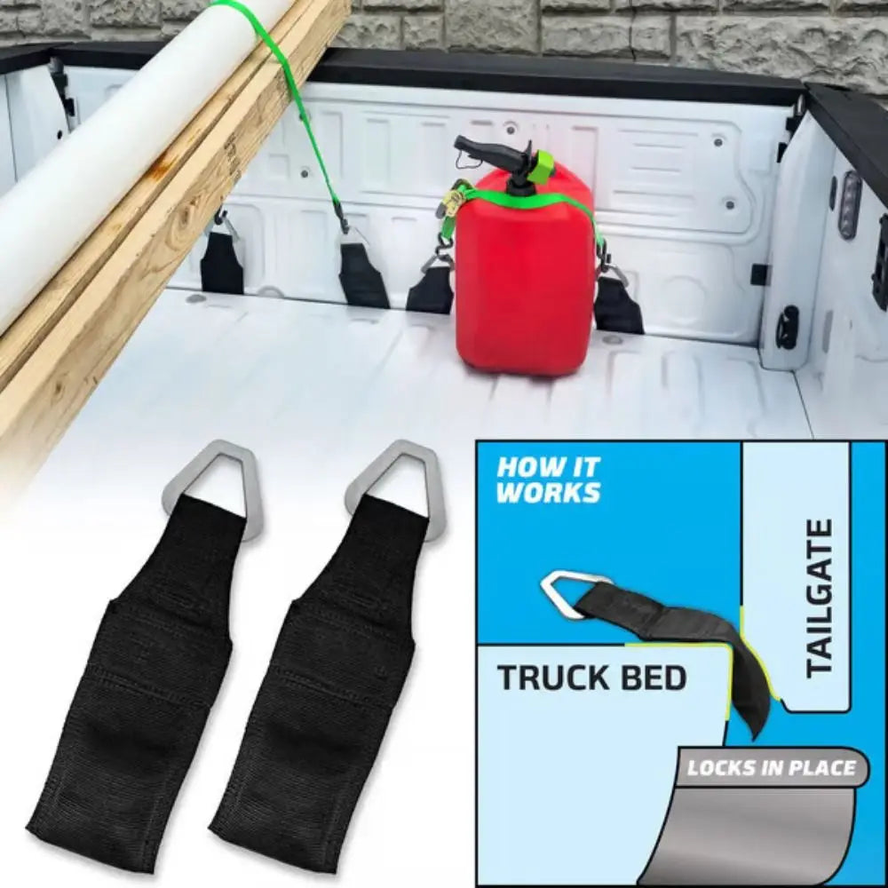 Scratch-Free Truck Bed Cargo Tie Down Anchors Universal Fit 10584293835086-1