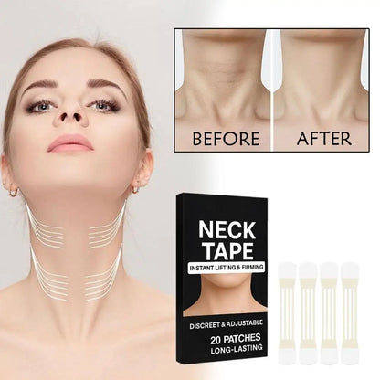 Invisible Neck Face Lift Tape - Instant Wrinkle Smoothing Firming 10788165714254-1