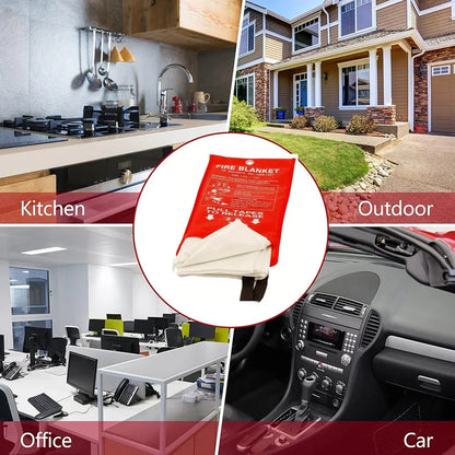 Quick Stop Fire Blanket For Kitchen Home And Personal Safety 10322887573838-1