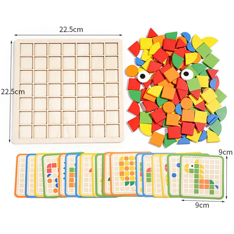 Woodland Puzzle - Fun and Educational Wooden Puzzle Set