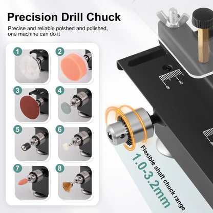 Compact Multi-Material Adjustable Precision Table Saw 10746031309134-1