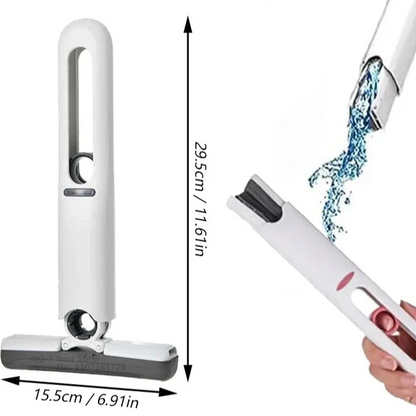 Compact Self-Squeeze Mop For Hands-Free Cleaning & Storage 10112774308174-1