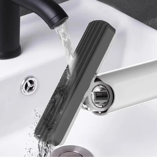 Compact Self-Squeeze Mop For Hands-Free Cleaning & Storage 10112774308174-1