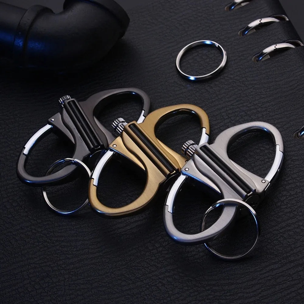 Stylish Durable Multifunctional Carabiner Keychain For Secure Keys & Essentials 10440809677134-1