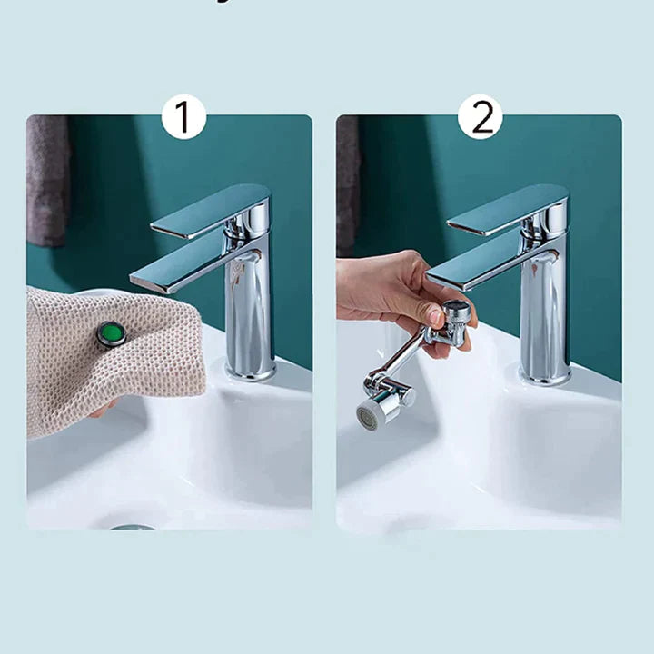 1080° Swivel Faucet Extension With Dual Modes For Sink Cleaning 10075200094542-1