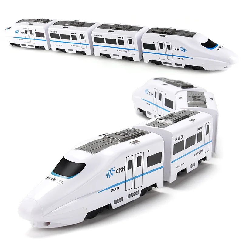 Kids Automatic Direction Changing Self-Driving Train Toy With Lights 10521987023194-1