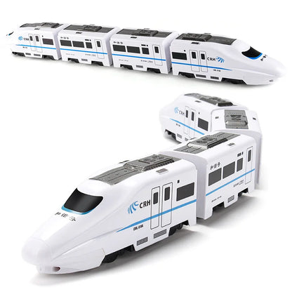 Kids Automatic Direction Changing Self-Driving Train Toy With Lights 10521987023194-1