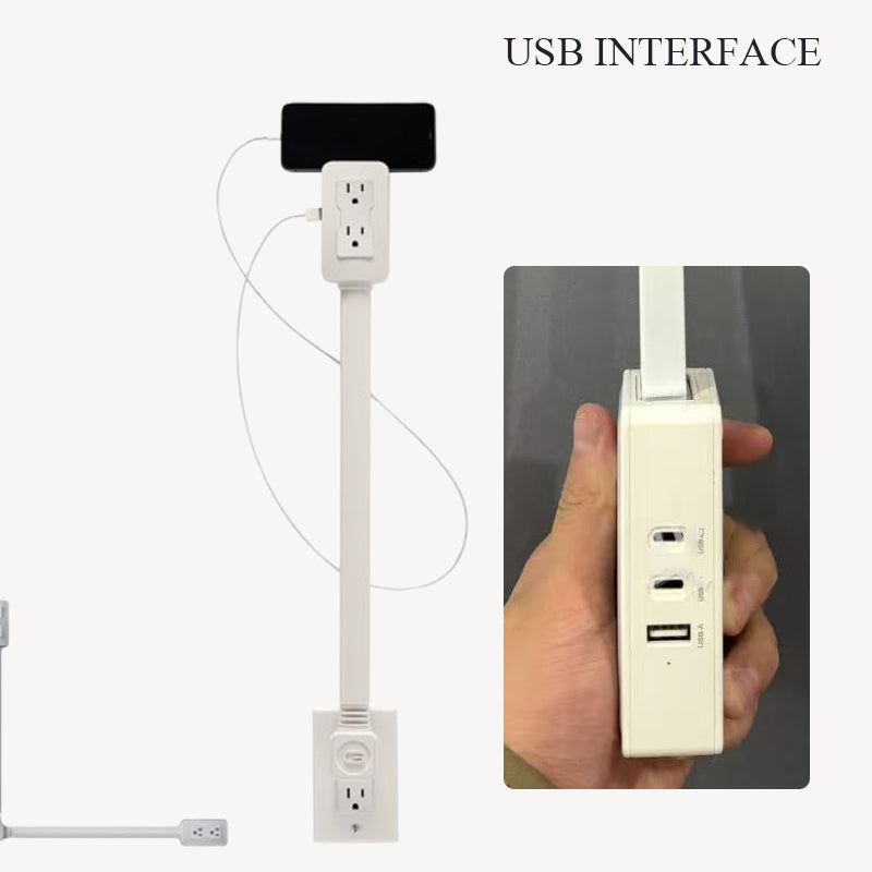Adjustable Swivel Outlet Expander With Phone Holder And Usb Ports 10453356052814-1