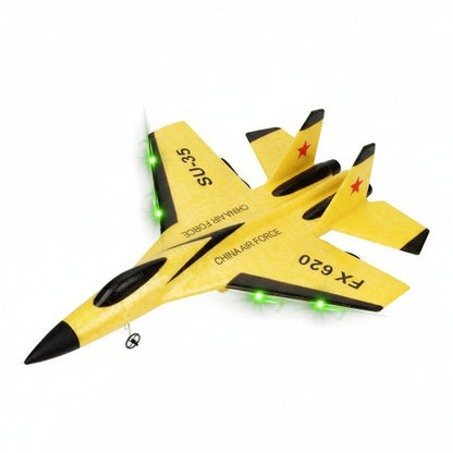 Electric Rc Plane Su35 2.4Ghz Remote Control With Led Lights 10468007444826-1
