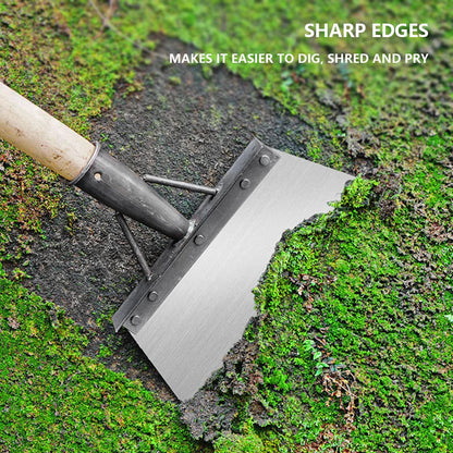 Durable Steel Garden Scraper For Weeding, Planting, And Ice Removal 9750424453454-1