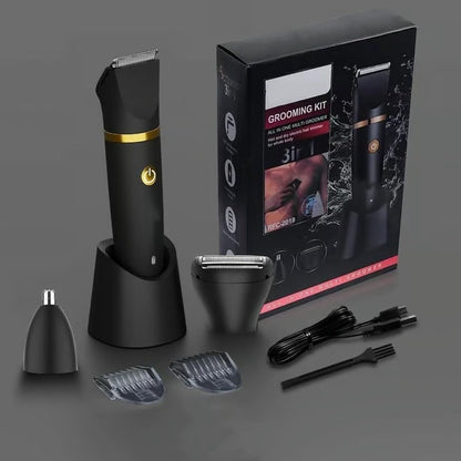 3 in 1 Waterproof Body Groin Trimmer for Men 10667563811150-1
