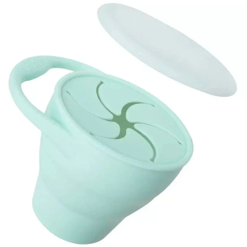 Silicone Spill-Proof Snack Cup With Lid For Toddlers 14995706446150-1