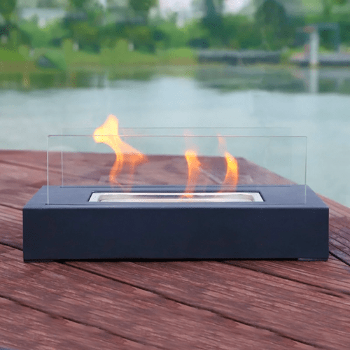 Tabletop Fireplace Portable Smokeless Indoor Outdoor Decorative Flame Ambiance Hea 14984933638470-1