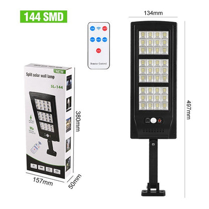 Solar Powered LED Street Lamp Illuminates Outdoors For Bright Night Safety 14814290215238-1