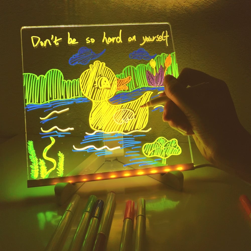 LED Light Drawing Board for Creative Fun and Artistic Learning 15089486266694-1