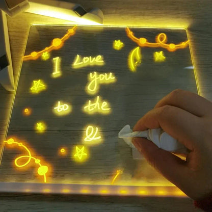LED Light Drawing Board for Creative Fun and Artistic Learning 15089486266694-1