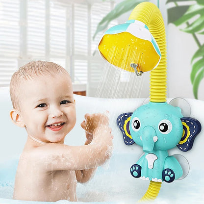 Elephant Baby Shower - Electric Handheld Sprinkler for Kids