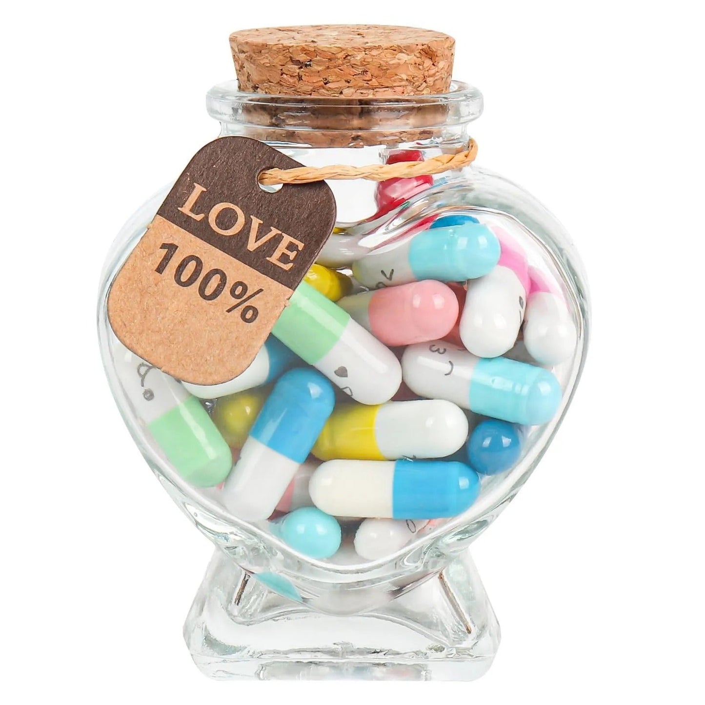 Message Capsule Glass Bottle Keepsake Set For Personalized Love Notes 14980430954822-1