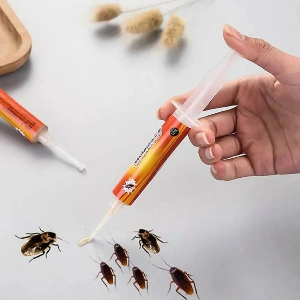 3pcs Cockroach Killing Gel Bait 10g – Powerful Pest Control 10g