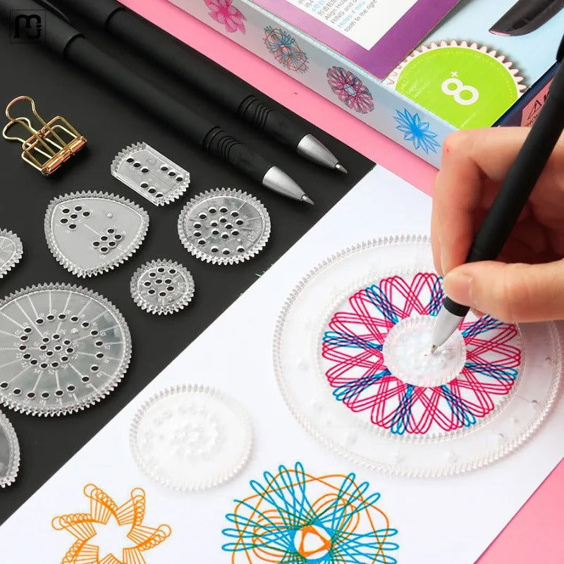 SpinArt Set | Endless Drawing Fun - Drawing Set