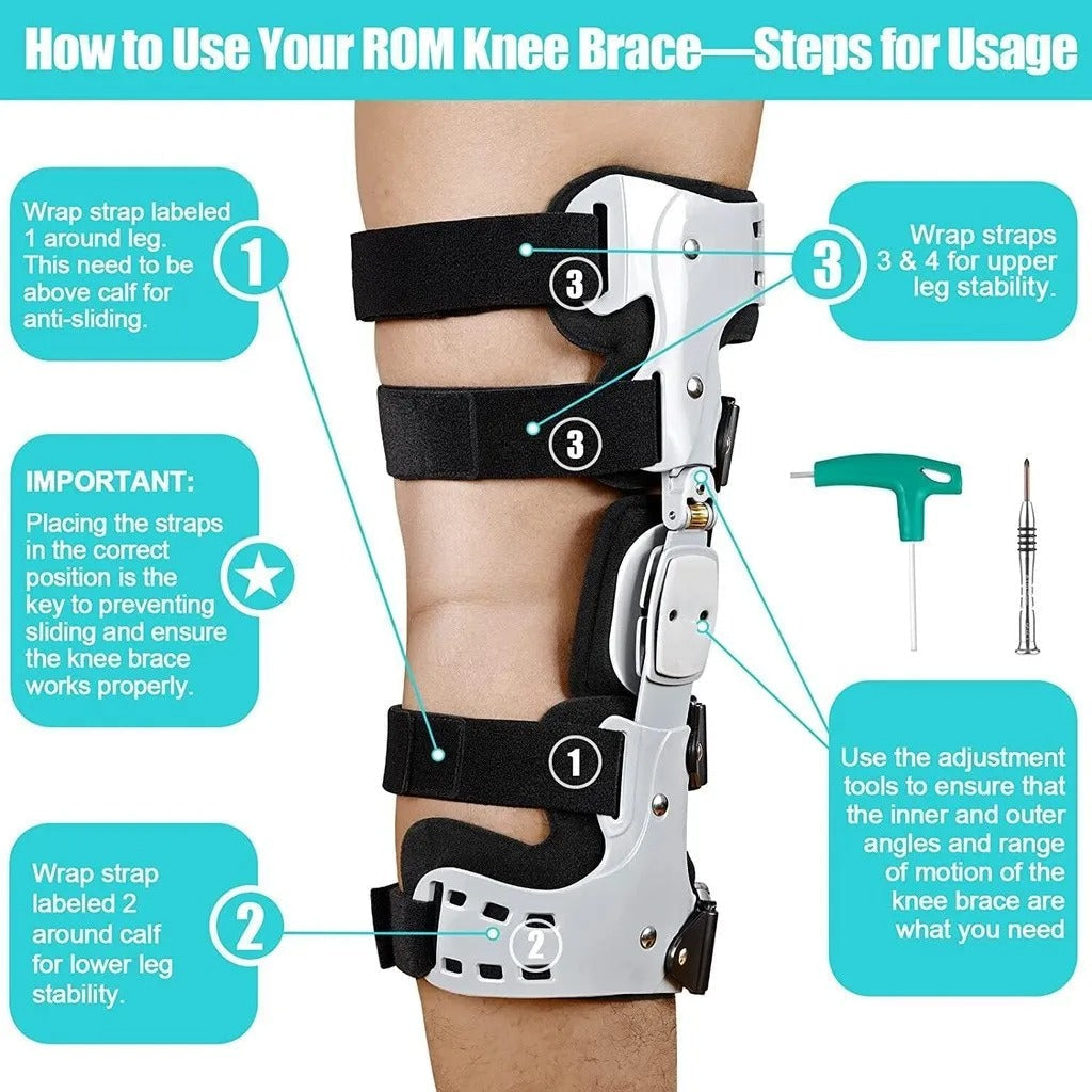 Flexiknee Knee Brace – Adjustable Support For Pain Relief & Stability 10272391790870-1