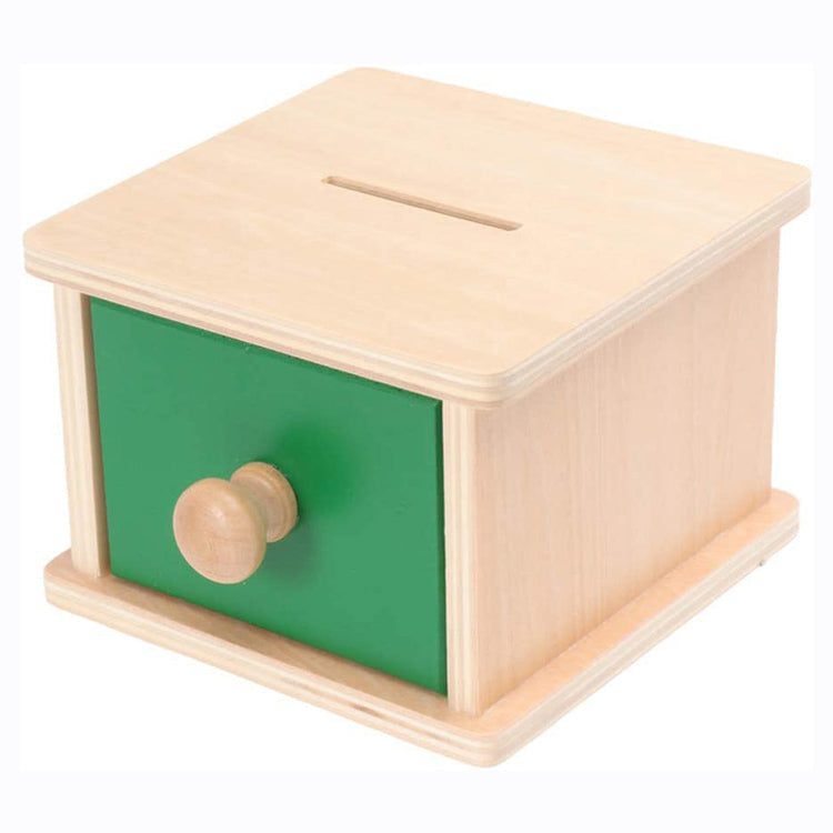 Wooden Coin Drop Game for Toddlers to Build Fine Motor Skills 15106711126361-1