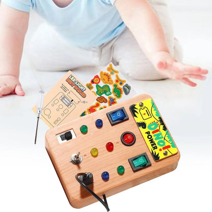 Interactive Light Button Board for Sensory Development and Creative Play 15085327843673-1