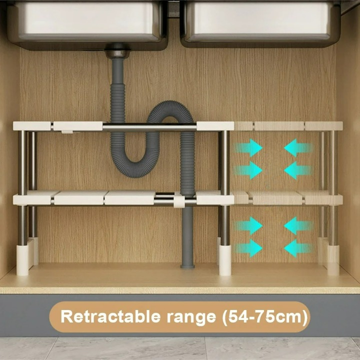 Adjustable Under-Sink Organizer for Smart and Space-Saving Storage 14998139830598-1