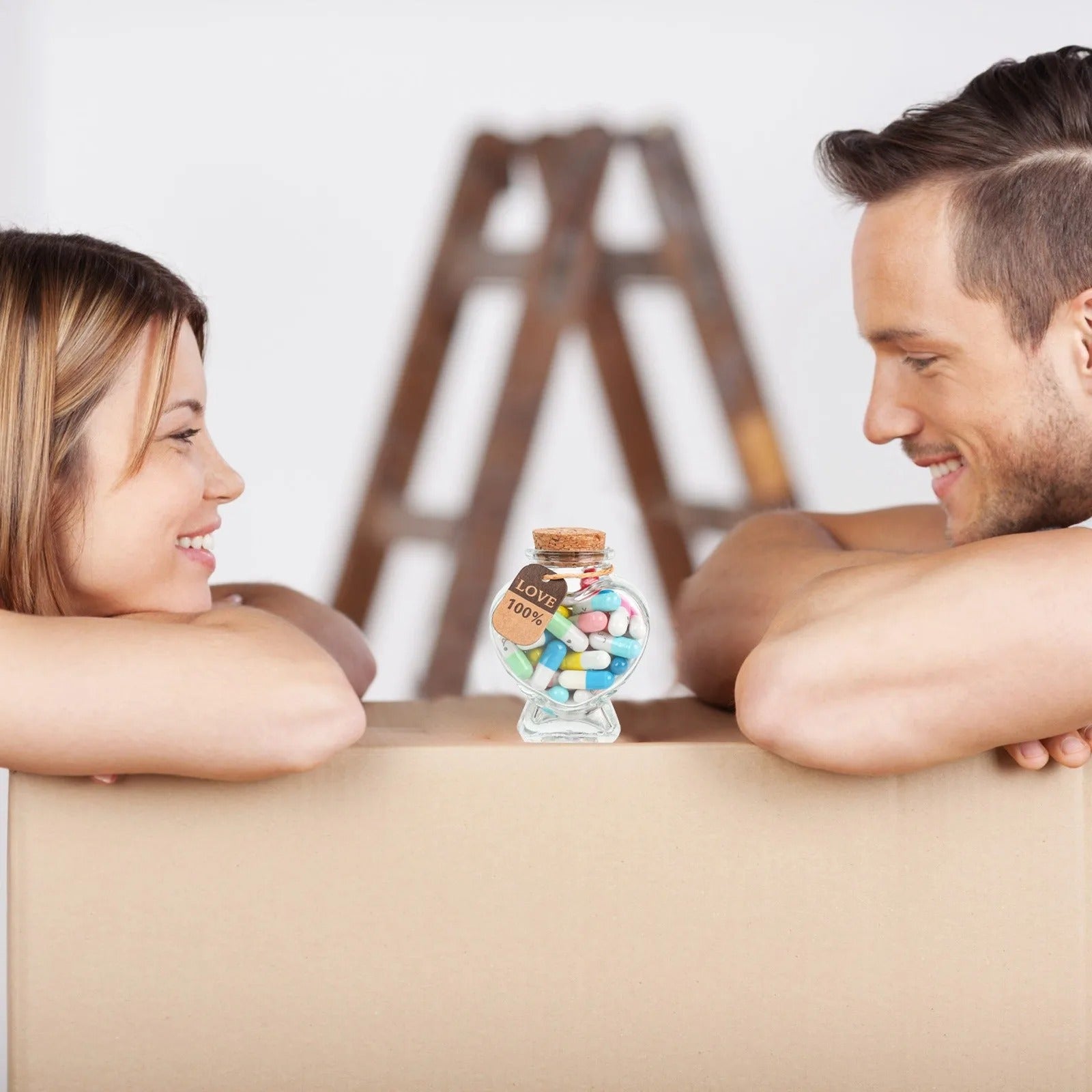 Message Capsule Glass Bottle Keepsake Set For Personalized Love Notes 14980430954822-1