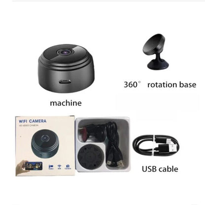 Mini 1080P WiFi Camera with Night Vision &amp; Motion Detection