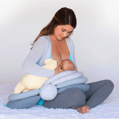 Adjustable Nursing Pillow Supports Comfortable Feeding Positions For Mother And Baby 14988271878470-1