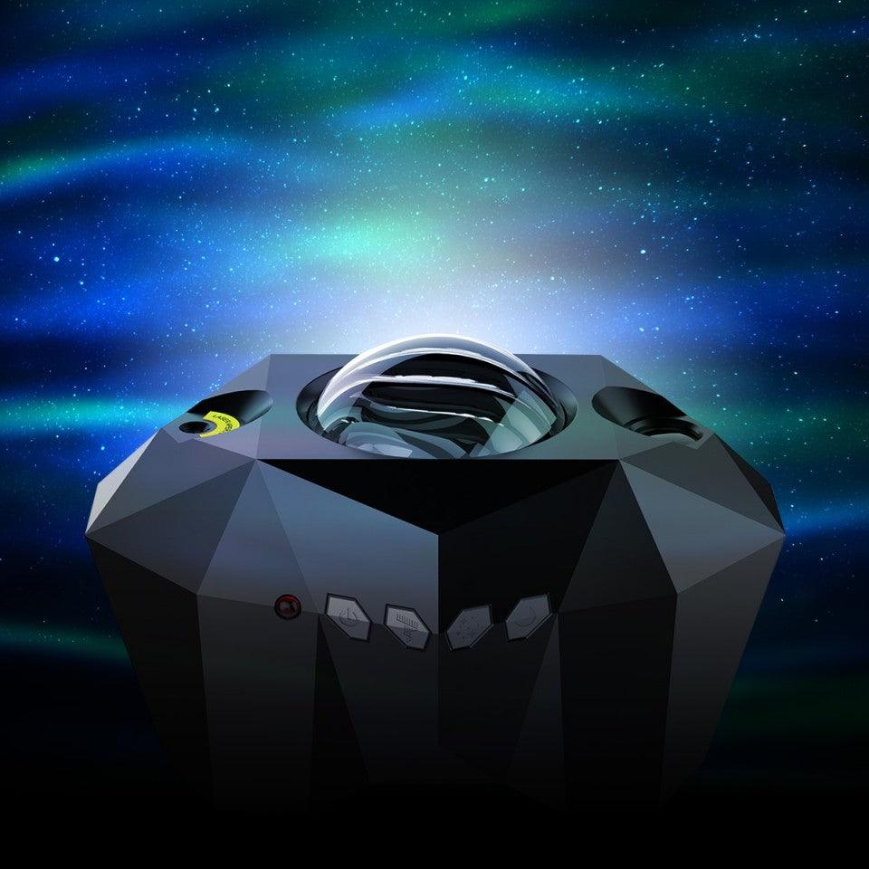 Aurora Galaxy Star Projector Northern Lights Music Speaker Remote Timer 7882381525149-1