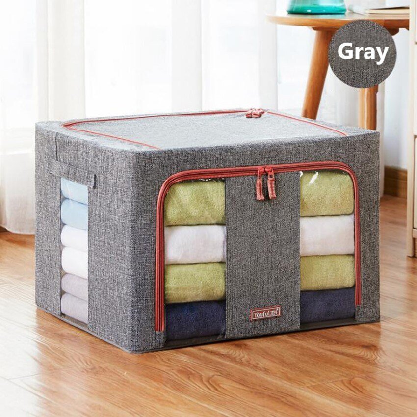 Organizer Storage Box Foldable Clothes Closet Space Saver Container 14814331437382-1