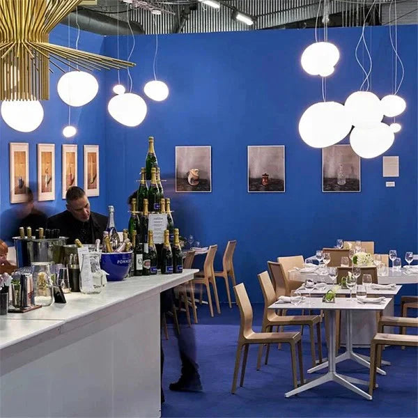 Cobblestone Pebble Pendant Light Ceiling Fixture Modern Minimalist Dining Kitchen 10066876334419-1