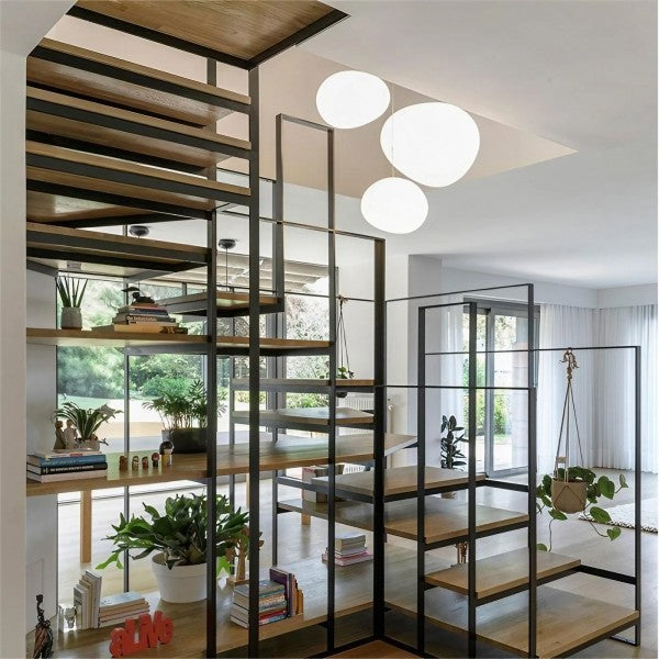 Cobblestone Pebble Pendant Light Ceiling Fixture Modern Minimalist Dining Kitchen 10066876334419-1