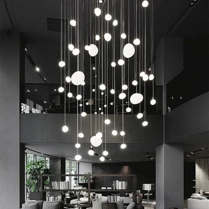 Cobblestone Pebble Pendant Light Ceiling Fixture Modern Minimalist Dining Kitchen 10066876334419-1