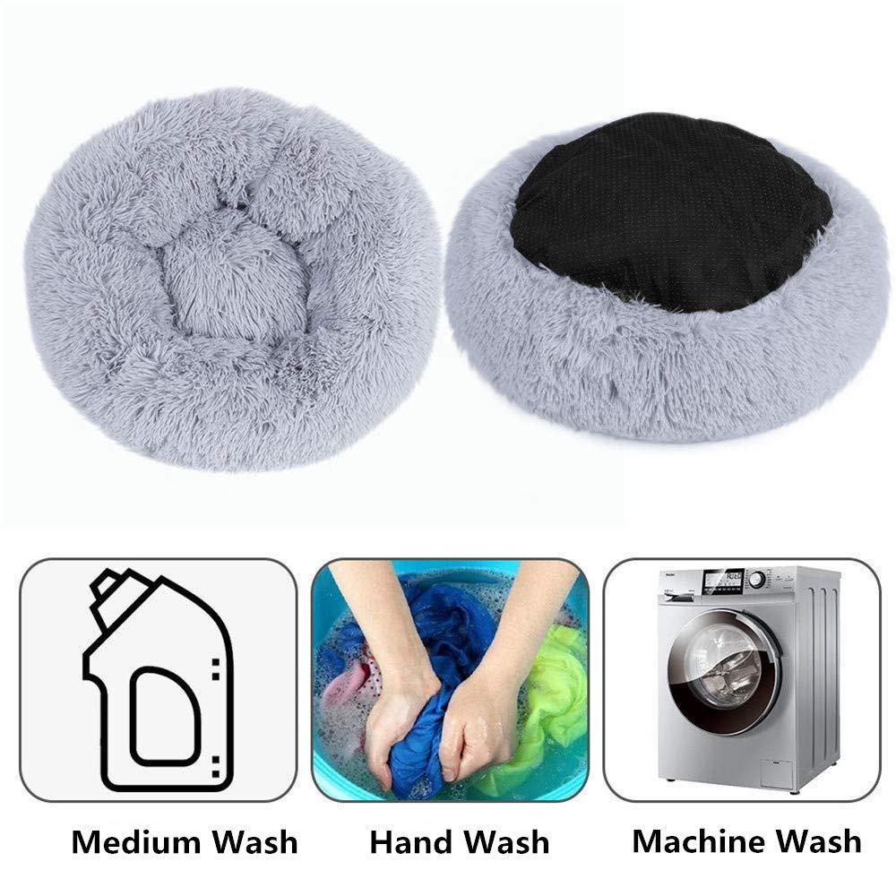 Pet Bed Comfortable Calming Soft Cushion Anti Anxiety Sleeping Nest 14814334746950-1