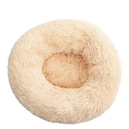 Pet Bed Comfortable Calming Soft Cushion Anti Anxiety Sleeping Nest 14814334746950-1