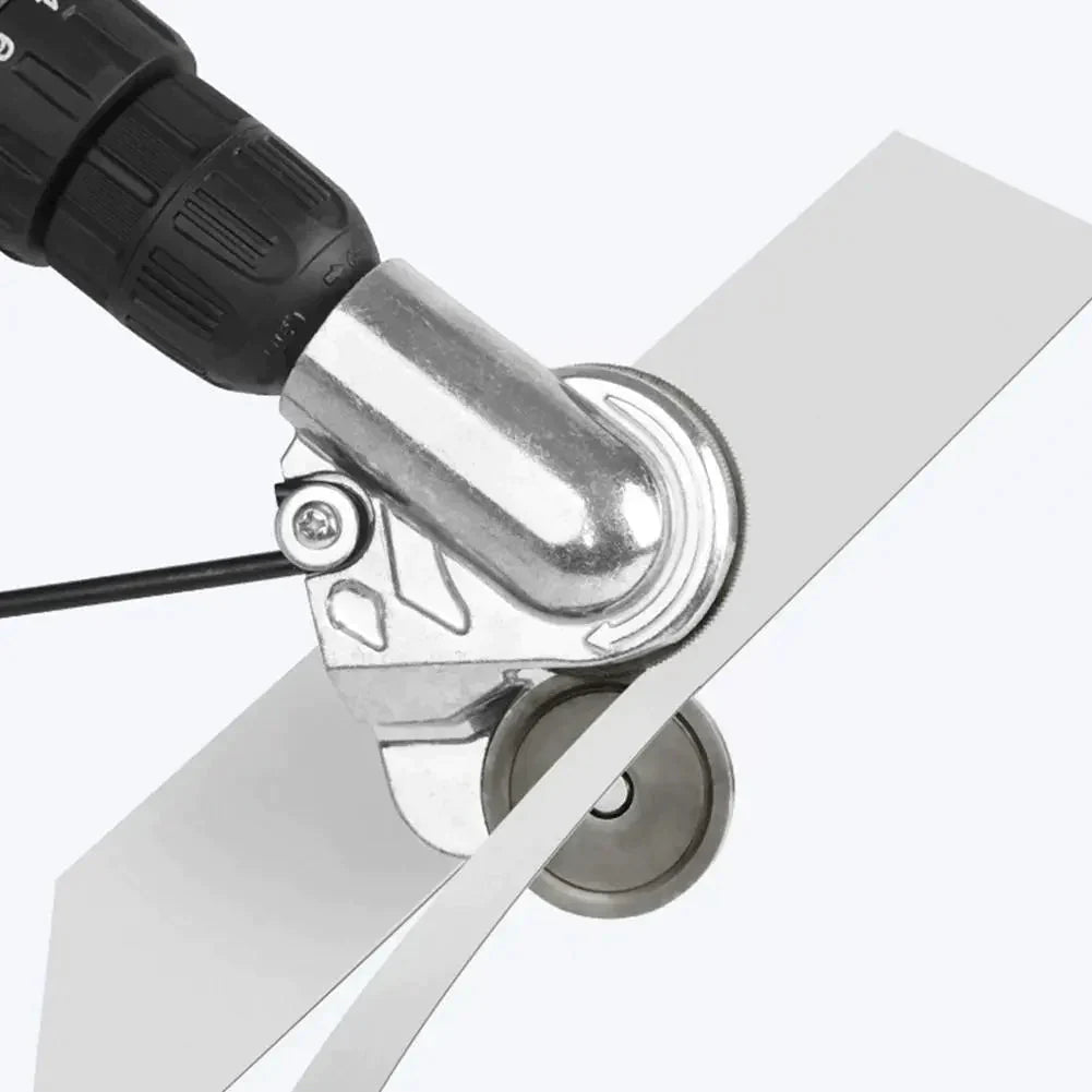 Electric Drill Double Head Metal Plate Cutting Shear Attachment 8746290512206-1